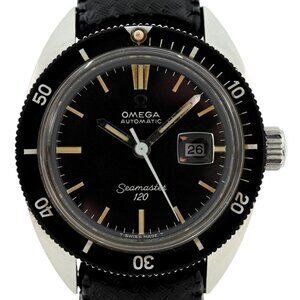 Rare Omega Midsize 30mm Seamaster 120M Auto Cal 681 Dive Watch! Ref: 566.00007!